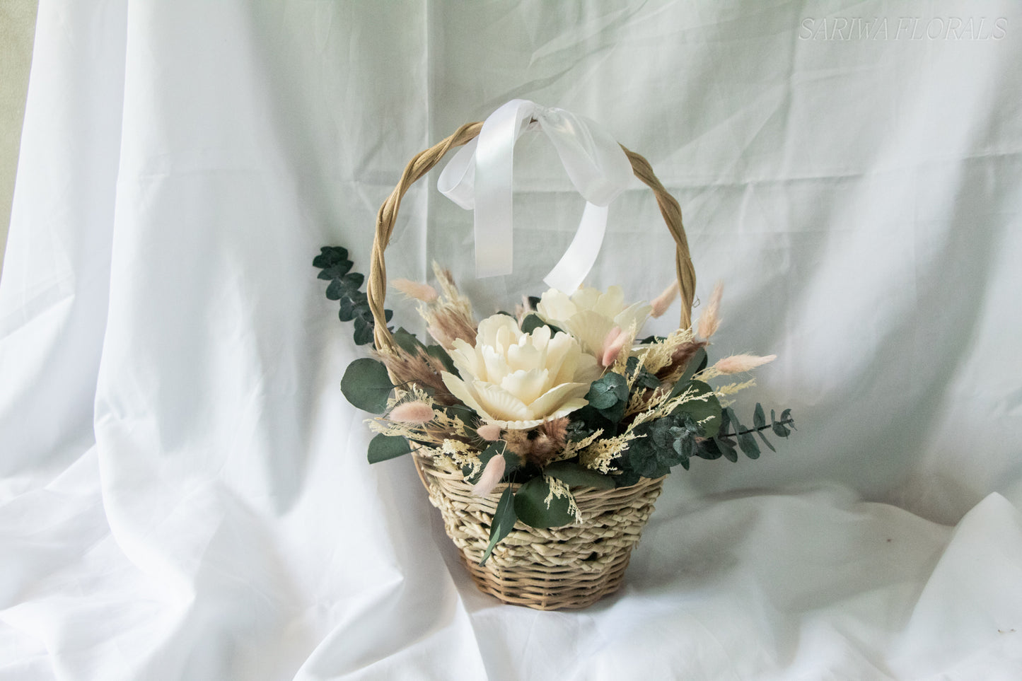 Dove's Flight Basket Arrangement