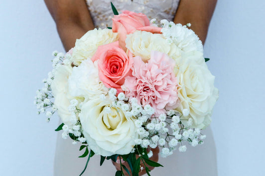 Satin Wedding Bouquet